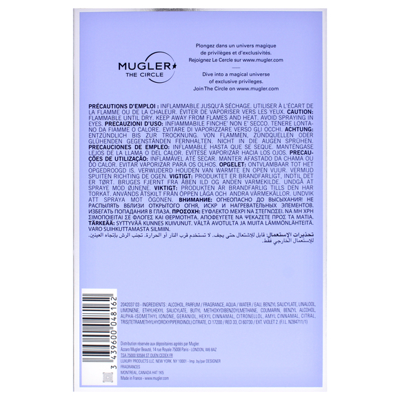 Angel by Thierry Mugler for Women - 3.3 oz EDT Spray - Picture 7 of 8